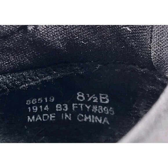 Womens Lands End Burgundy Suede Slip On Shoes Sz 8.5b - Picture 8 of 8